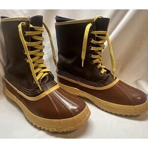 VTG Sorel Kaufman Arctic Pac Men Boots Size 9 Made In Canada